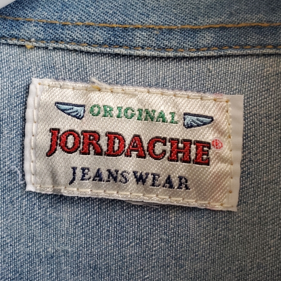 Vintage Jordache Jean shirt - fits to X small to Small, more like size 3 - Picture 7 of 7